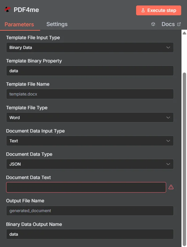 Generate Documents (Multiple)